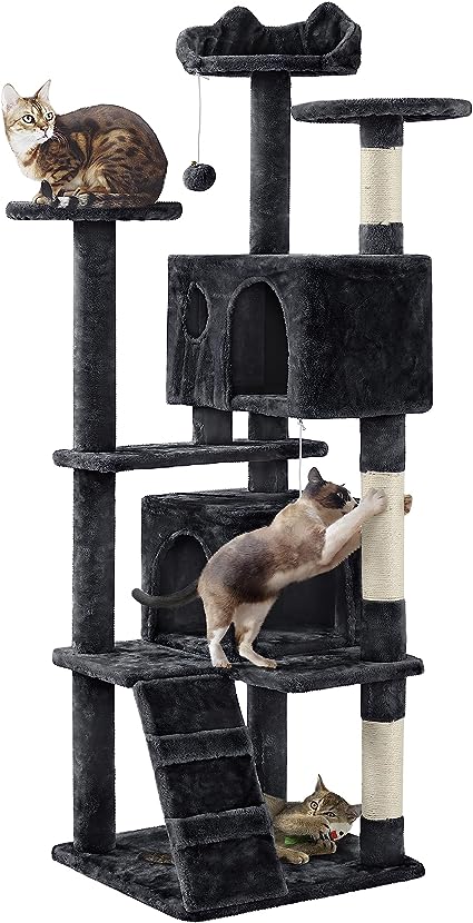 Arbre à Chat avec 2 Niches 3 Plateformes Arbre à Chat avec 2 Niches 3 Plateformes