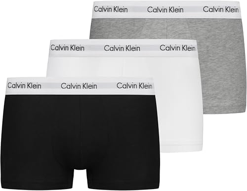 -47% – Calvin Klein Underwear – Shorty -Homme – Noir/Blanc/Gris – L