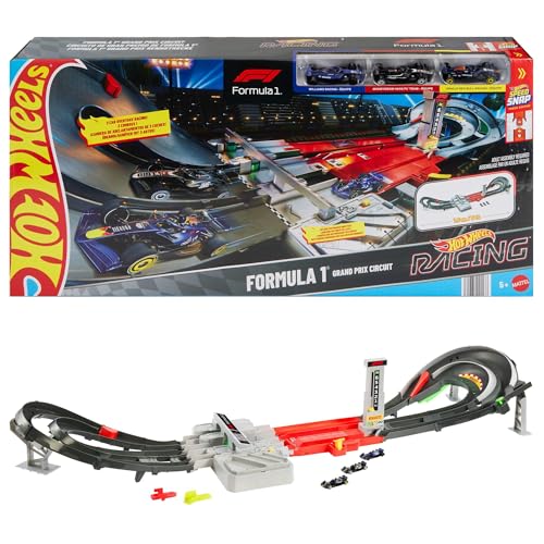 -48% – Hot Wheels Coffret Circuit de Grand Prix de Formule 1…