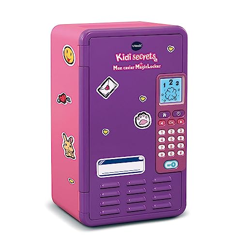 -8% – VTech – KidiSecrets, Mon Casier MagicLocker Violet et Rose, Coffre-Fort…
