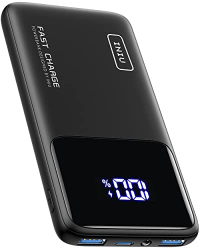 -30% – INIU Batterie Externe, 22.5W 10000mAh Power Bank, Batterie Portable USB…