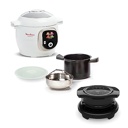 -16% – Moulinex Cookeo Multicuiseur intelligent,Capacité 6 L,Haute pression,Ecran intuitif,Guide de cuisson…