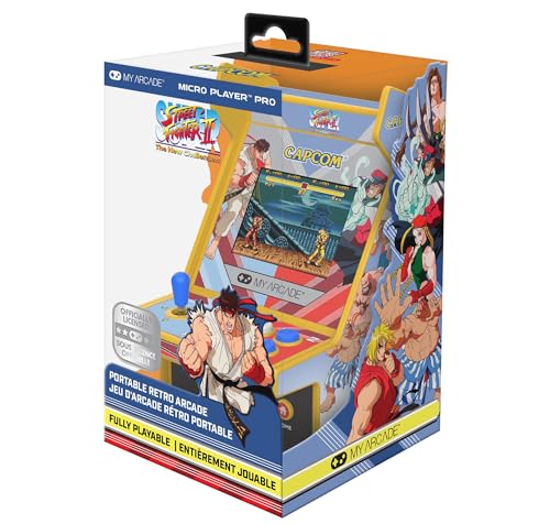 -30% – My Arcade Micro Player PRO 6,7&Prime; Super Street Fighter II