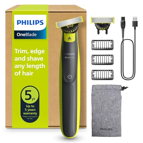 -13% – Philips OneBlade 360 Authentique Tondeuse et rasoir à barbe électrique,…