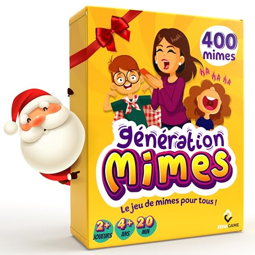-23% – ZENAGAME Génération Mimes Jeux de société Enfant et Adultes -…