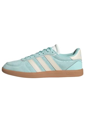 -45% – adidas Femme BREAKNET Sleek Shoes, Semi Flash Aqua/Wonder White/Core White,…